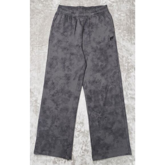 Fabletics Cozy Fleece Gray Tie Dye 1/2 Zip Sweatshirt XL Pants S Matching Set - Picture 9 of 16